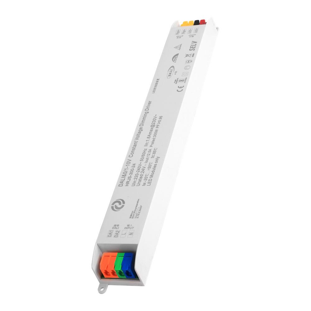 High Efficiency 0-10V DALI Push Plastic Shell 3-in-1 Dimming Power Supply