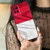 Indonesia Passport Flag Map Case For Oppo A74 A94 A54 A80 A60 A40 A18 A38 A58 A78 A98 A96 A76 A16 A15 A17 A57 A77 A5 Pro