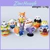 Zootopia Pvc Collectible Figures With Articulated Joints For Toy Enthusiasts