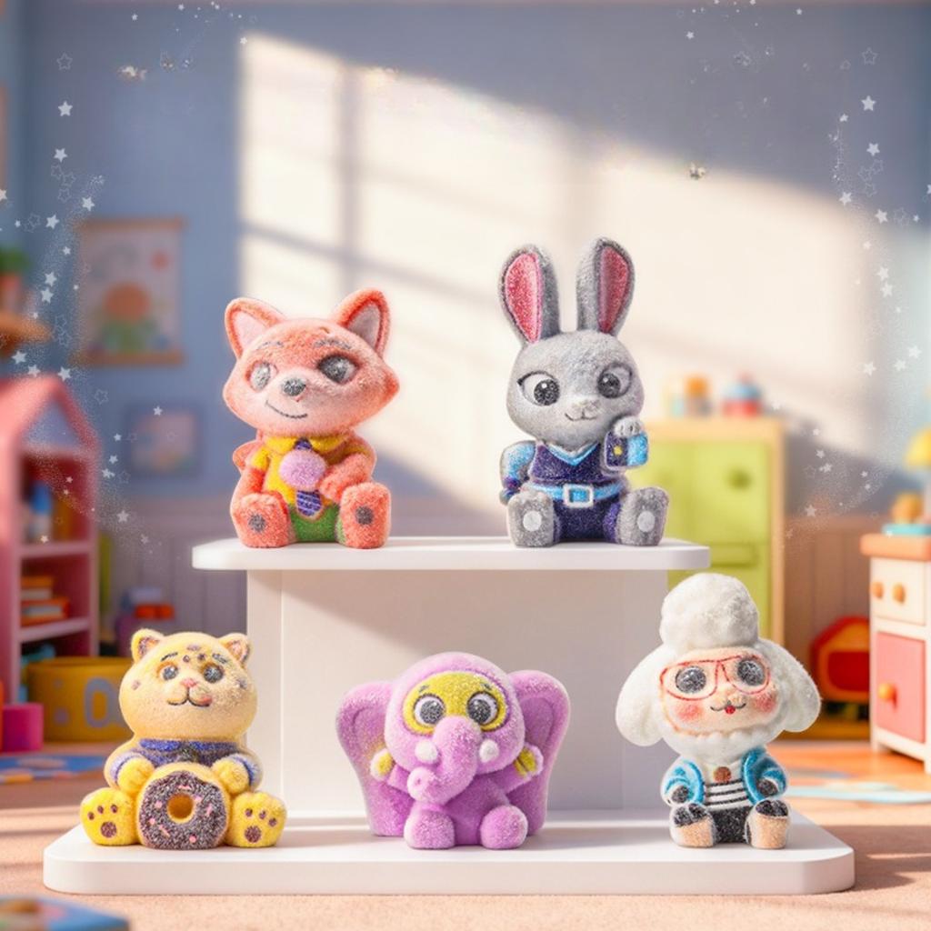 12 Stück Niedlicher Tier-Schlüsselanhänger Plüschtier, Cartoon-Rucksack-Anhänger Auto-Dekoration, Geschenk für Kinder Freunde