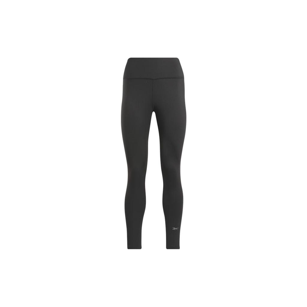 Reebok Solid Color Simple Slim Fit Elastic Casual Breathable Sports Pants Women Bottoms Black 100075390