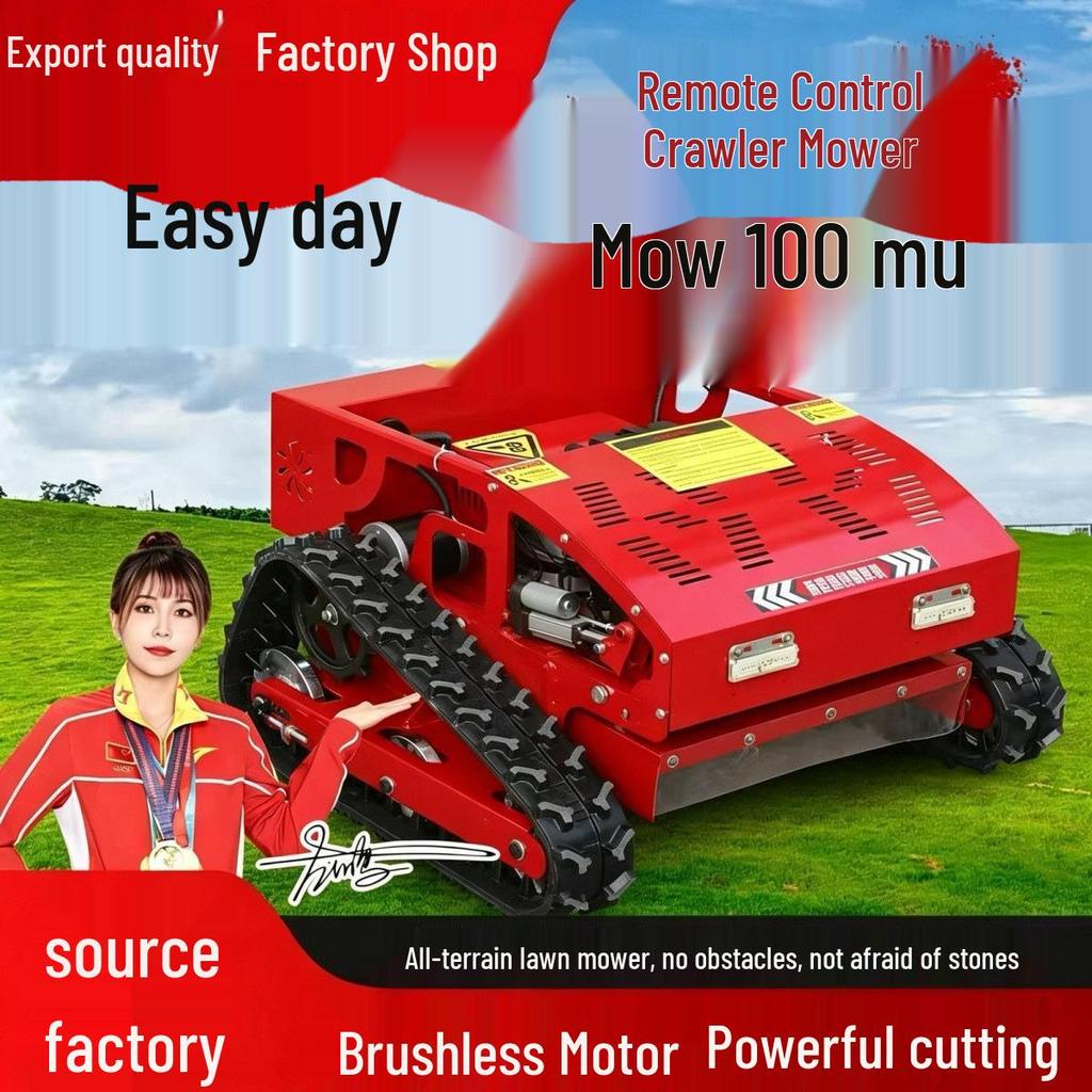 All-Terrain Remote Control Lawn & Orchard Tracked Mower
