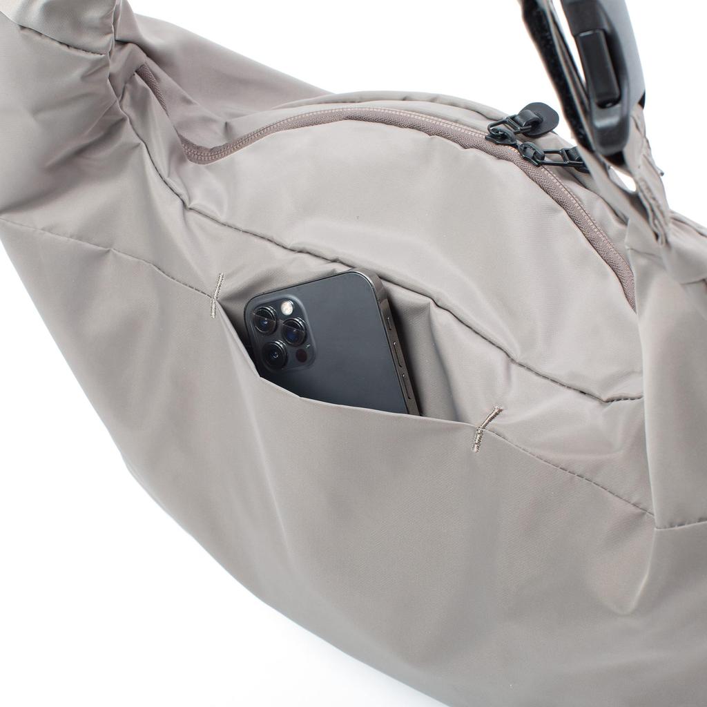 DSBK Registerväska Stor JXF-3432, 16L Vattenavvisande Högdensitetstyg Nylon Twill Axelväska (Marin)