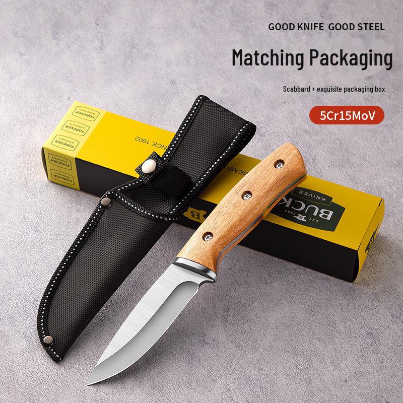 Cuchillo tibetano para cortar cordero hecho a mano de Mongolia