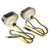 2PCs Motorcycle Turn Singal Lights Indicator Blinker Lamps for Kawasaki ZX6R Zx7r Zx9r Z750 Z750s Zr7s Zrx1200 Zzr600