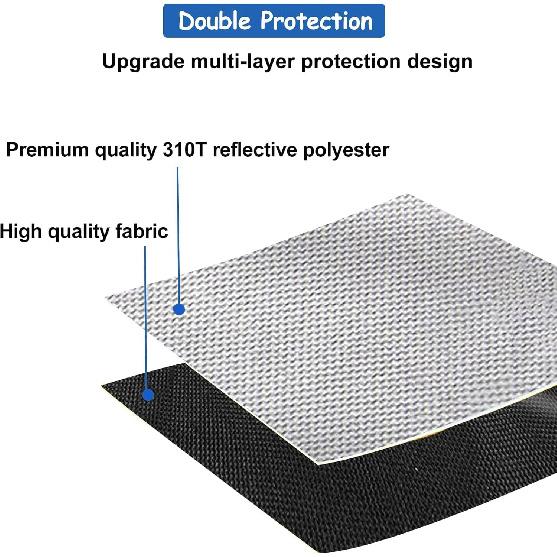 Windshield Sun Shade For Toyota Tundra Accessories 2024 2025 2026, Foldable Front Sun Visor, 22 23 24 25 26 Tundra SR,SR5,Limited,Platinum,TRD