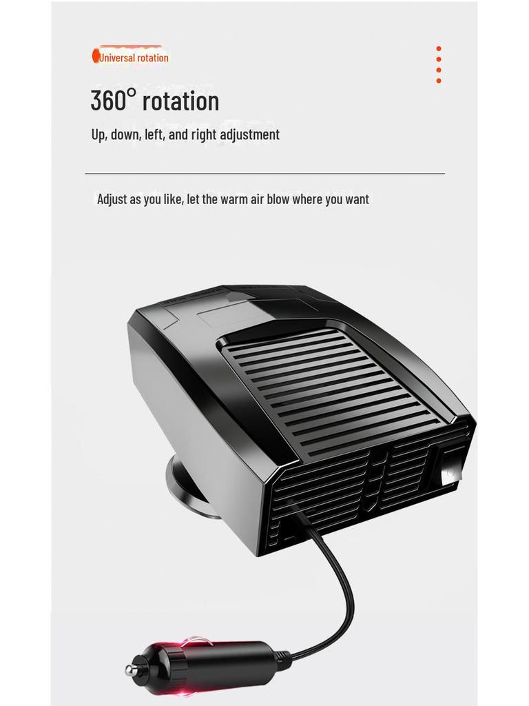 Portable Car Heater and Defogger