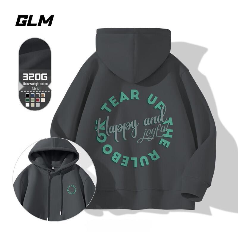 

GLM Men s American Casual Hooded Sweatshirt L