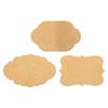 1.2x2inch Blank Kraft Paper Baking Seal Sticker Handmade