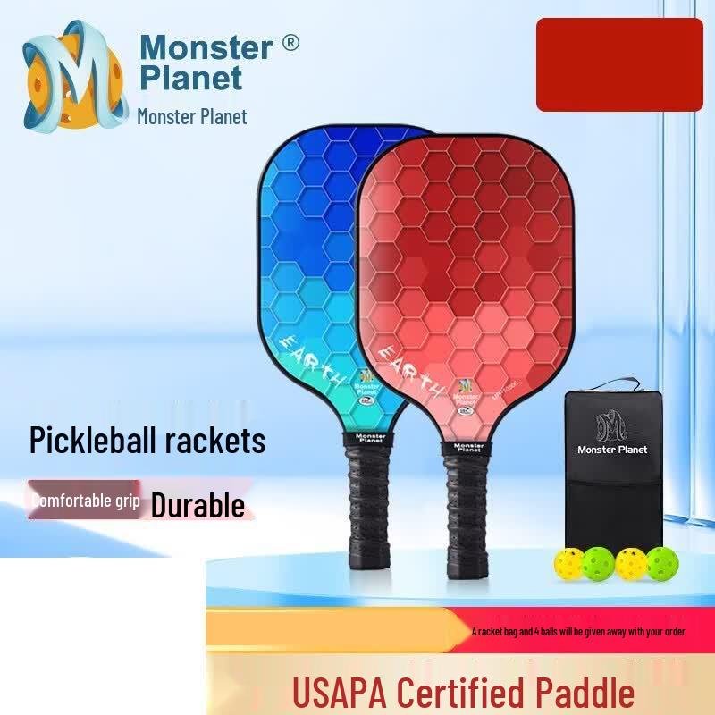 Monsterplanet MFP15006 Carbon Fiber Pickleball Paddle Set