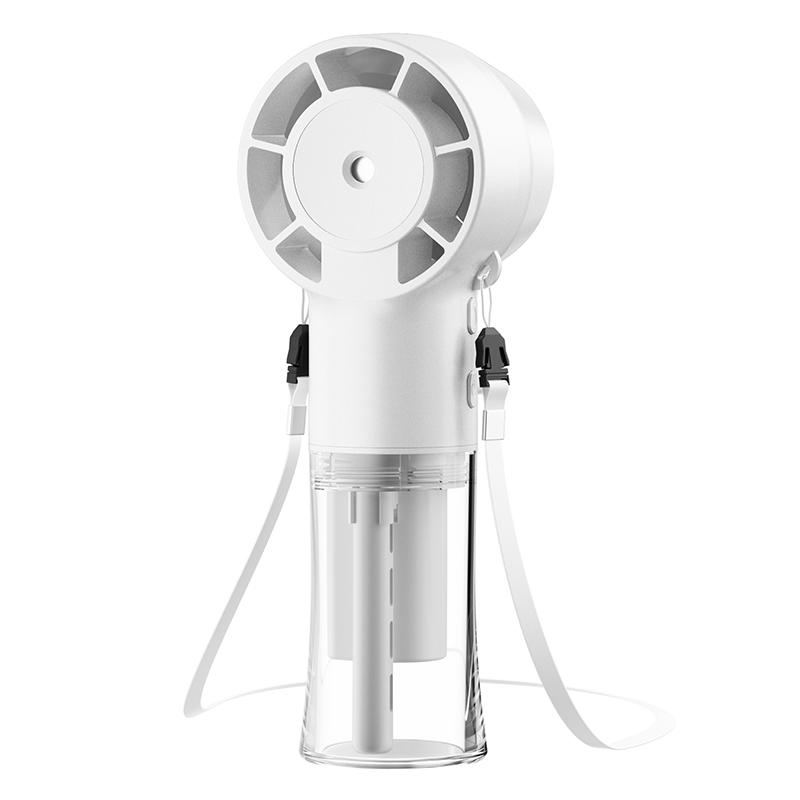 Portable Mini Humidifier Fan USB Handheld Water Mist Fan Rechargeable Personal Spray Fan Mini Hand Small Fan for Outdoor Travel