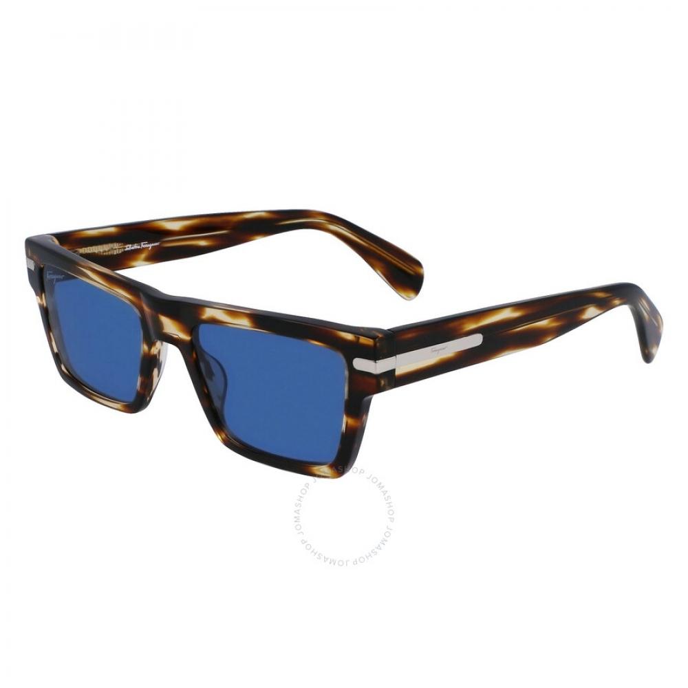 

Salvatore Ferragamo Blue Square Men S SunglaSSeS Sf1086S 216 54