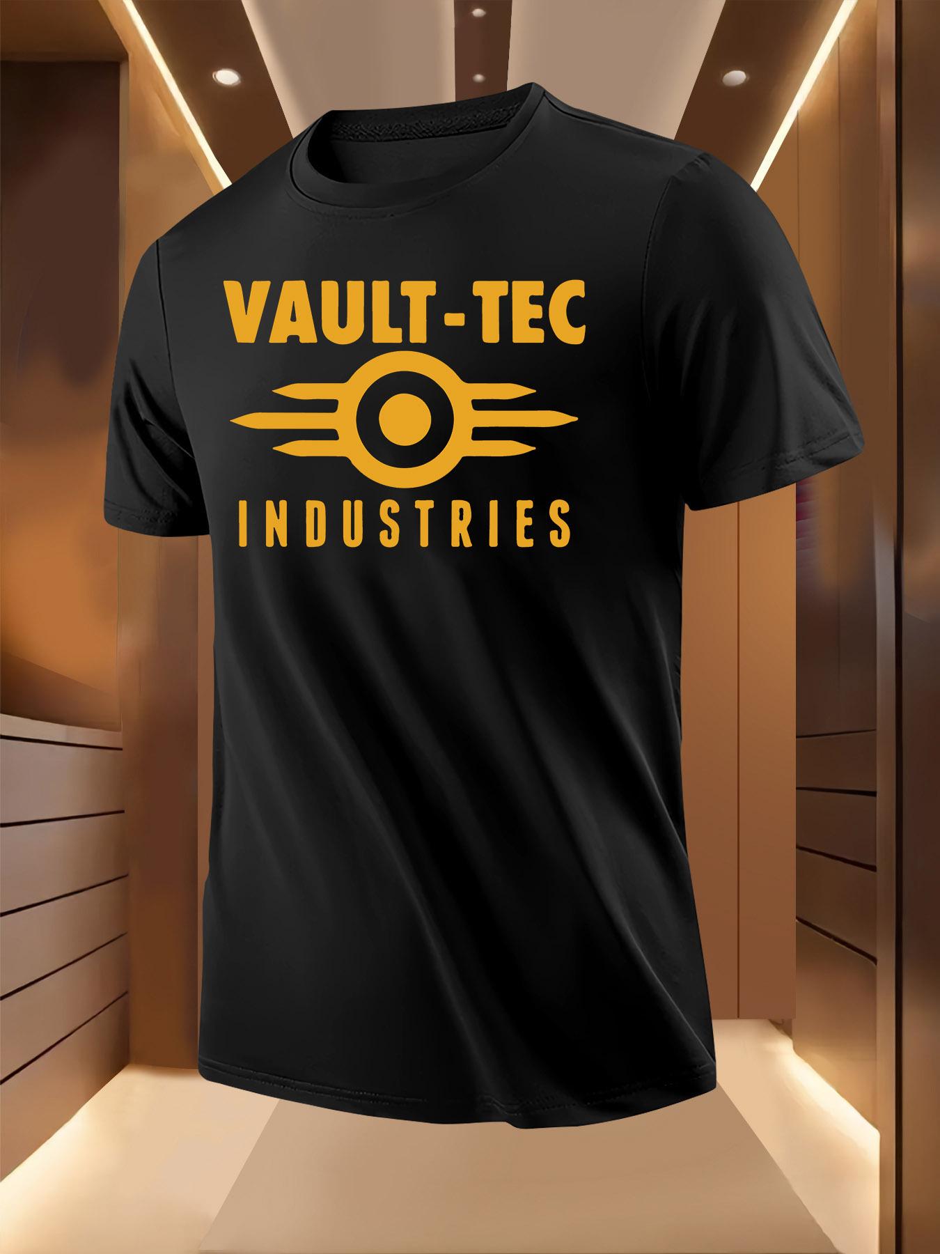 Vault-Tec Industries Graphic Tshirt - Breathable Short Sl... S