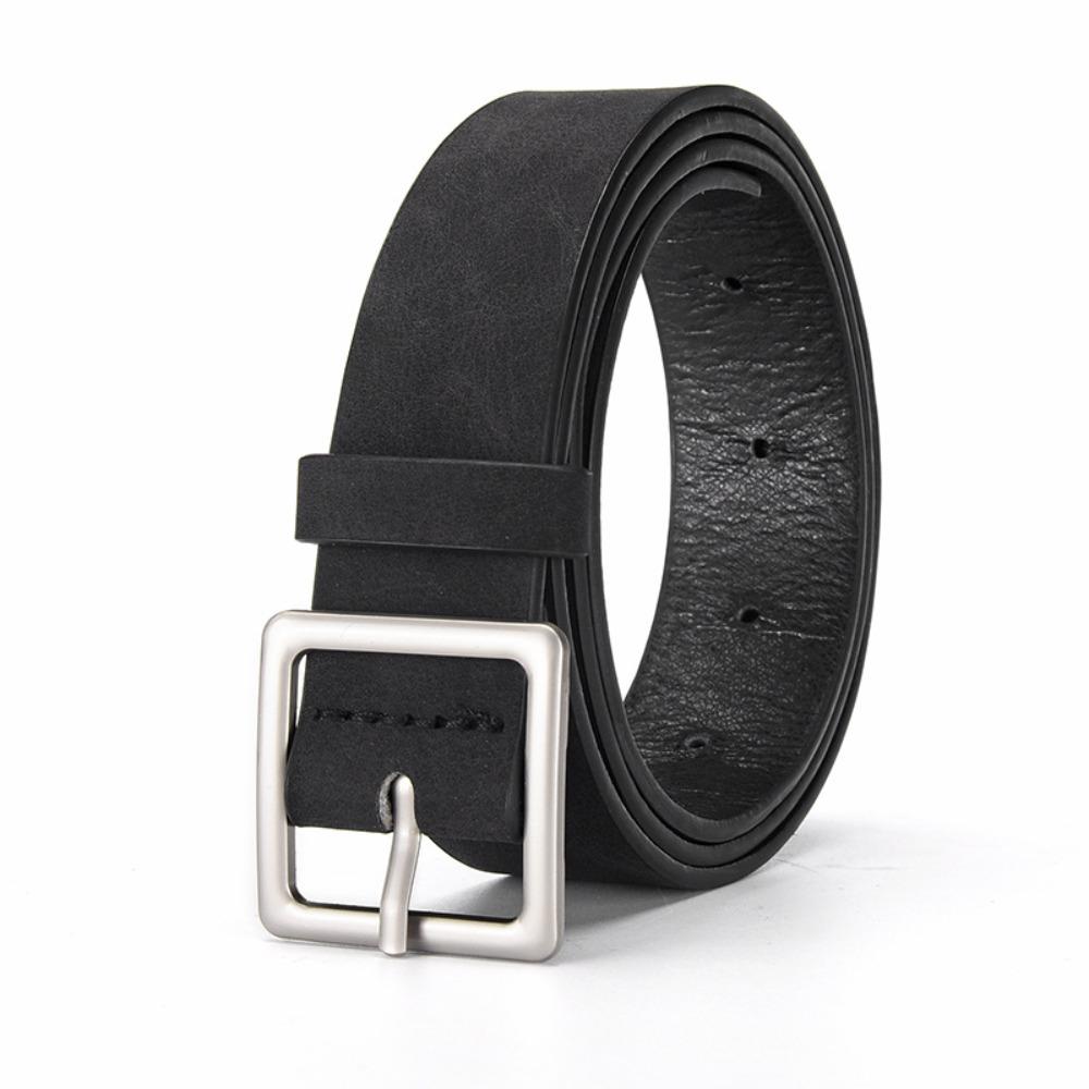 Luxury Design Business Waist Belt Pin buckle Waistband Fashion Suede Leather Belt  For Women