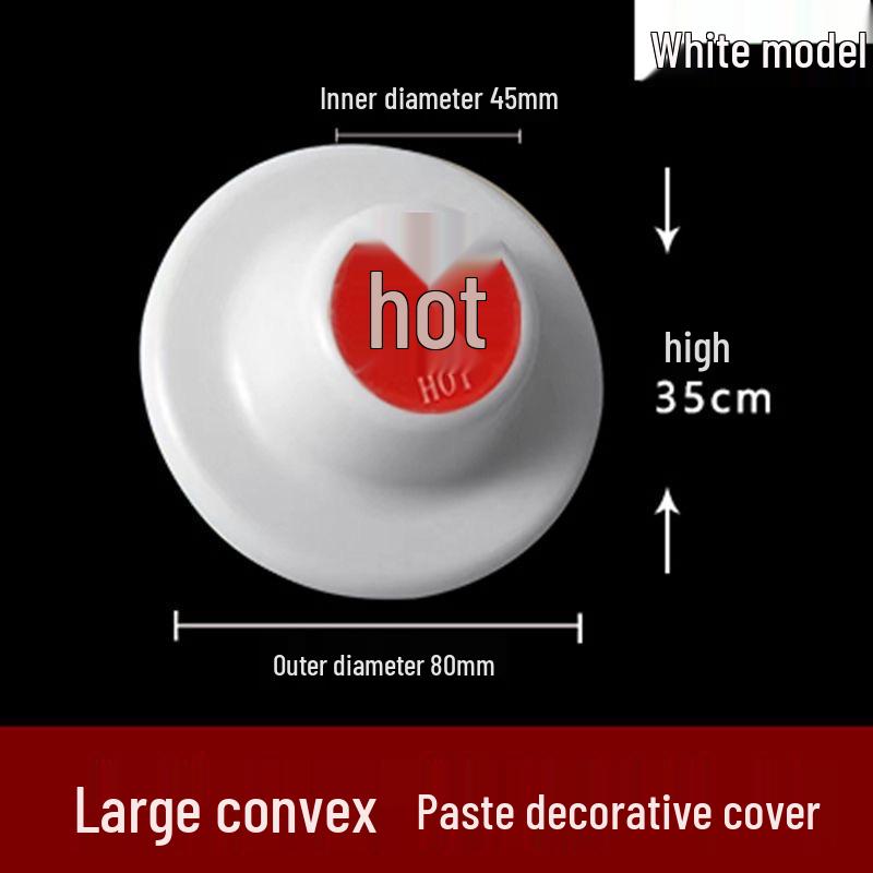 Decorative Cover for Shower Faucet and Kitchen Wall Pipe Holes