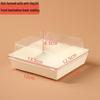Disposable Thickened Laminated Kraft Paper Food Boxes