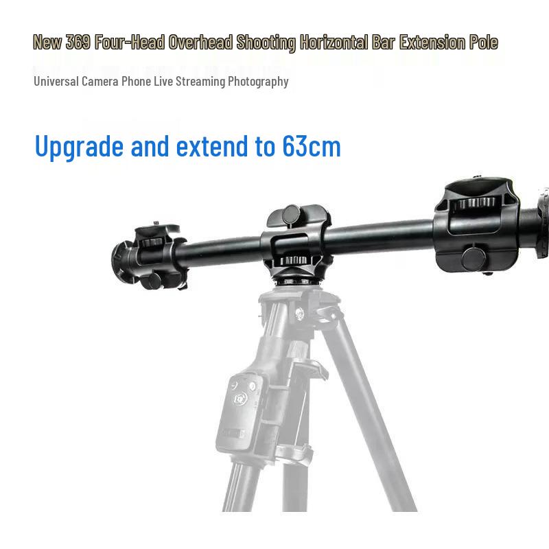 Floor-Standing Tripod Extension for Top-Down Photography & Live Streaming