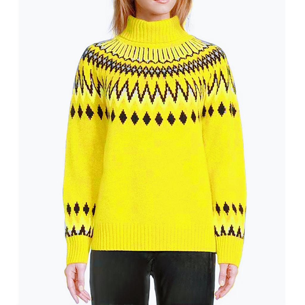 Damenpullover Strickpullover Rollkragen Langarmshirts Herbstmode