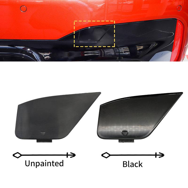 For BMW F90 LCI Car Rear Bumper Tow Hook Cover Cap Accessory Replacement Black For BMW M5 - 51125A013D8