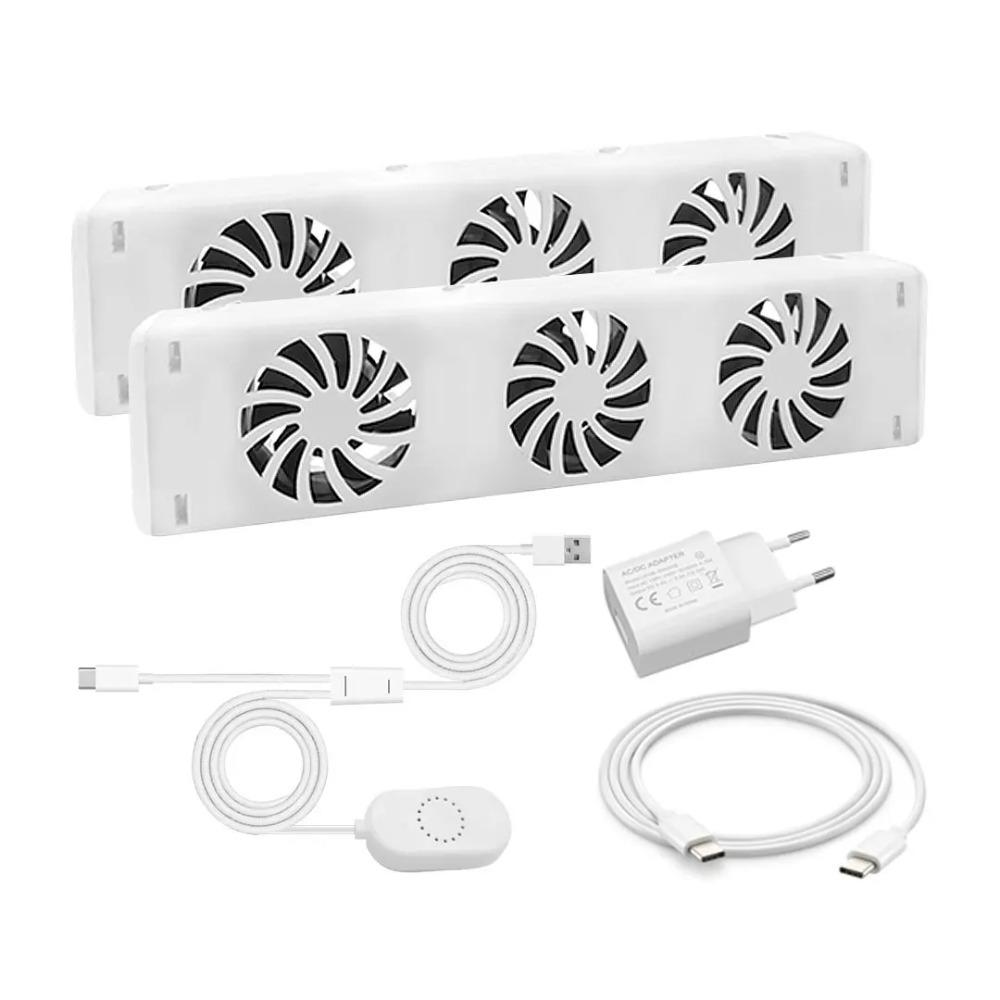 3Fan/5 Fan Intelligent Cooling Fans For Home Heating Radiator Airflow 30/50CFM 51m³/h 85m³/h Sustainability Automatic Thermostat