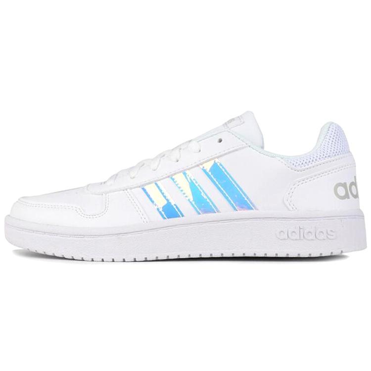 (WMNS) adidas Hoops 2.0  White Blue Purple  Women s EH3412 EU 36