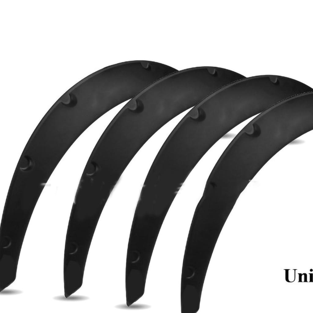 Car Wheel Eyebrow Arch Trim Sticker Mudguard Flares Protector Universal for Automobile Type2