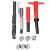 Helicoil M16X1.5 Oversized Tread Plug Kit, Stainless Steel, 11-Piece Thread Repair Kit, Stainless Steel Twist Drill Wrench, Tap Insertion Tool, M16X1.