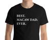 Macaw Dad T-Shirt, Macaw lover gift, Best Macaw Dad Ever Shirt - 1956