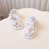 Princess Baby Girl Sandals With Soft Sole And Rattle For Toddler Summer Play