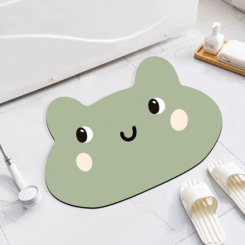 

Коврик для ванной комнаты с диатомовой грязью Коврик для туалета Коврик для входной двери Туалетная дверь Впитывающий нескользящий коврик для ног 40X60cm