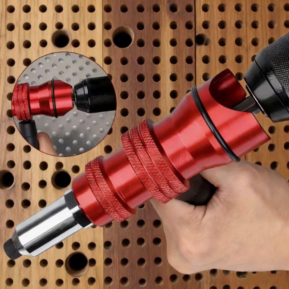 Removable Plastic Handle Rivet Adapter Aluminum Zinc Zinc Alloy Cordless Rivet Riveting Machine Home Core