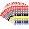 880pcs/10 Sheet 10mm Round Spot Circles Sealing Stiker Paper Labels Coloured Dot Stickers Adhesive Package Label Gift