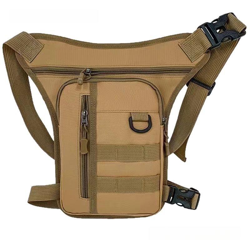 Heren Camouflage Tactische Fiets Taille & Been Tas - Lichtgewicht, Outdoor Sporttas