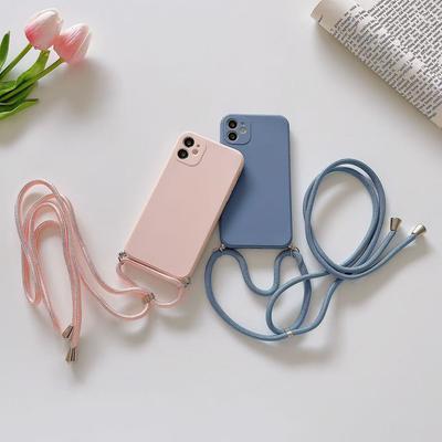 Crossbody Lanyard Phone Case For OPPO Realme C55 C67 C75 C53 C65 C35 C33 C21Y 12 Pro Plus 13 11 10 9i 8 Necklace Strap Cover