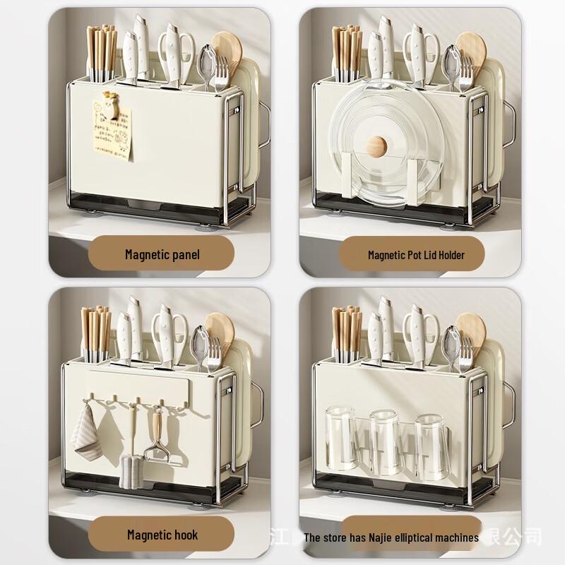 Wielofunkcyjny Stojak do Przechowywania Noży Kuchennych