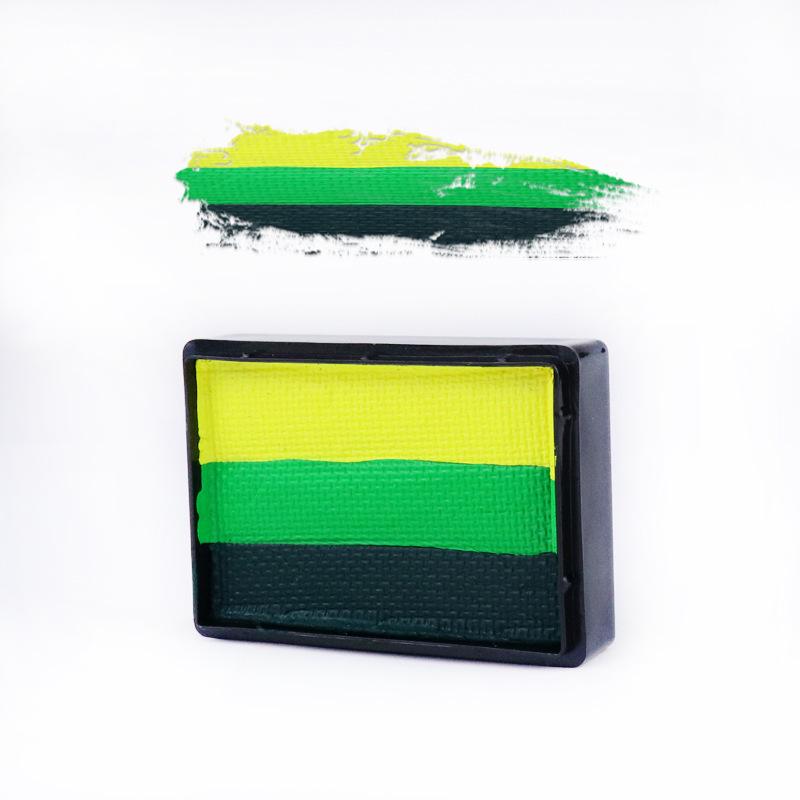 30g Washable Rainbow Stripes Body Paint Cream for Kids - Festival & Stage Makeup