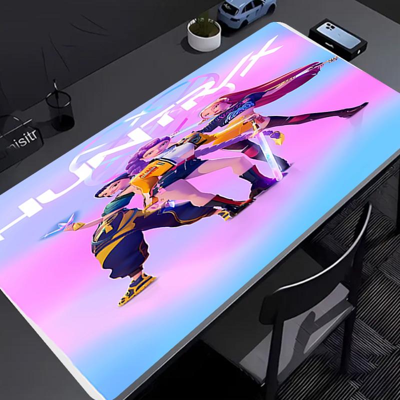 Dämonenjäger Mauspads - Rutschfeste Gummibasis, Glatte Oberfläche für Arbeit, Gaming, Büro und Zuhause, Schreibtisch-Mauspad