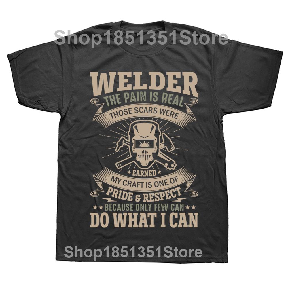 Novelty Awesome Welder Welding Craft T Shirts Graphic Streetwear Short Sleeve Birthday Gifts Summer Style Tshirt Unisexs Clothing