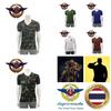 T-Shirt mit gesticktem Emblem der thailändischen Streitkräfte, Militärsoldat, Thailand-Flagge, Unterhemd, V-Ausschnitt, Aufdruck, kurzärmlig, schnelltrocknend, Uniform für Herren und Damen, Unisex