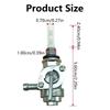 6mm Motorcycle Fuel Tap Gas Petrol Valve Fuel Tank Switch For Scooter ATV Quad Dirt Bike Motorbike Fuel On/Off Accessories Fuel System 2