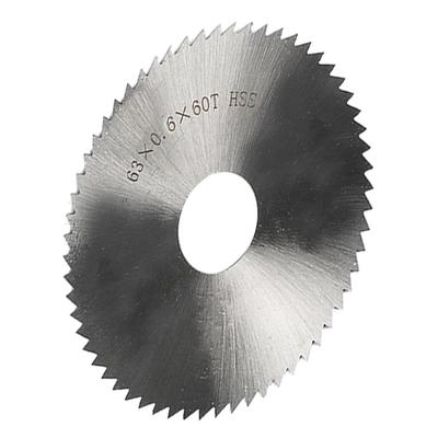 63mm.0.6mm Kalınlığında Dekupaj Testeresi Bıçakları Testere Bıçağı Testere Bıçağı Disk Bıçağı Kesme Taşlama Açısı