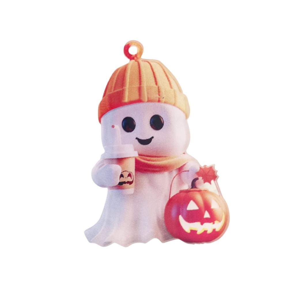 Halloween Acrylic Pendant Halloween Party Decoration Flat Pendant Halloween Horror  Decoration 2D Plane