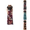 Atemberaubendes Damen Boho Blumen Maxikleid für Cocktailpartys und Sommerveranstaltungen
