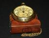 Relógio de Bolso Antigo Vintage Marítimo de Latão Victoria London1875 com Caixa
