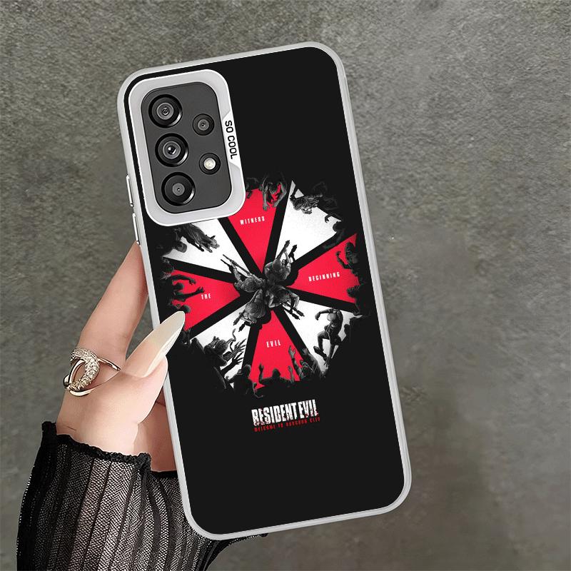 

R-Resident-Evil Game Soft Phone Case for Samsung A17 A16 A15 A14 A13 A57 A56 A55 A54 A53 A37 A36 A35 A34 A33 A26 A25 A24 A23 A52 Samsung A16