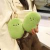 Edamame Plush Pea Pod Pillow Toy Charm