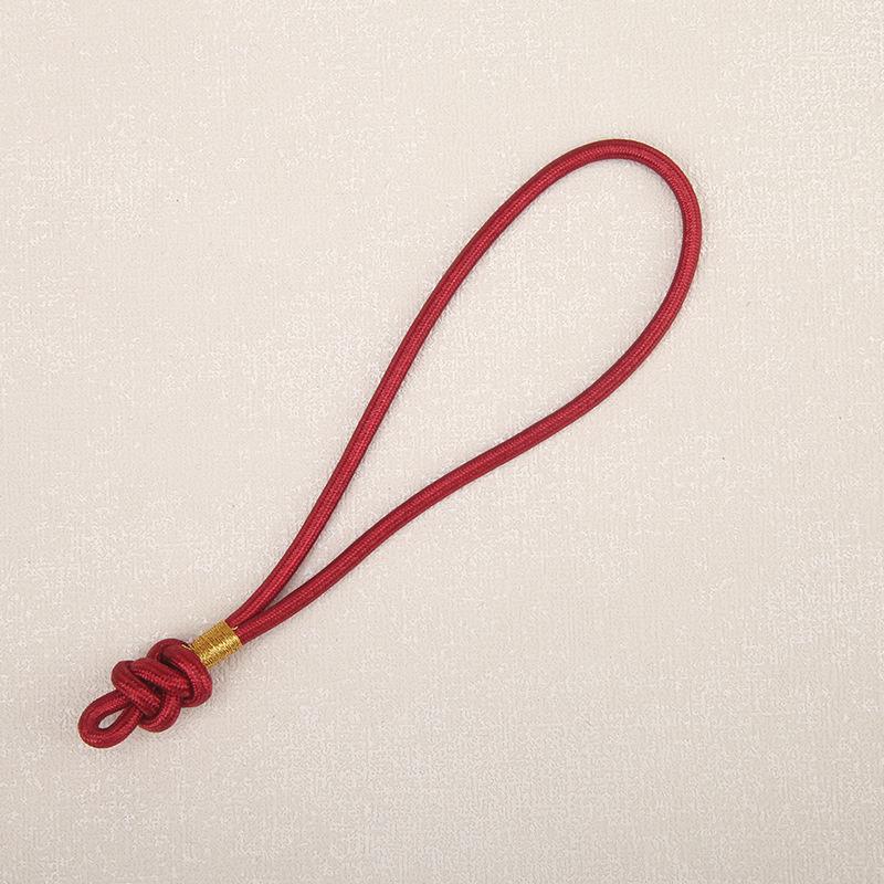 

13 см плетеный шнурок с пуговицами и узлом для чехлов для телефонов - доступна оптовая скидка