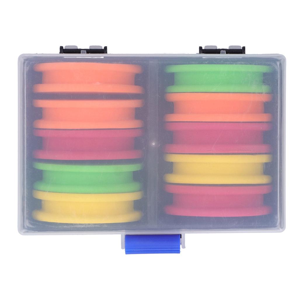 10pcs Fishing Winding Board Line Storage Foam Spools Tool Mix Color Fishing Accessories