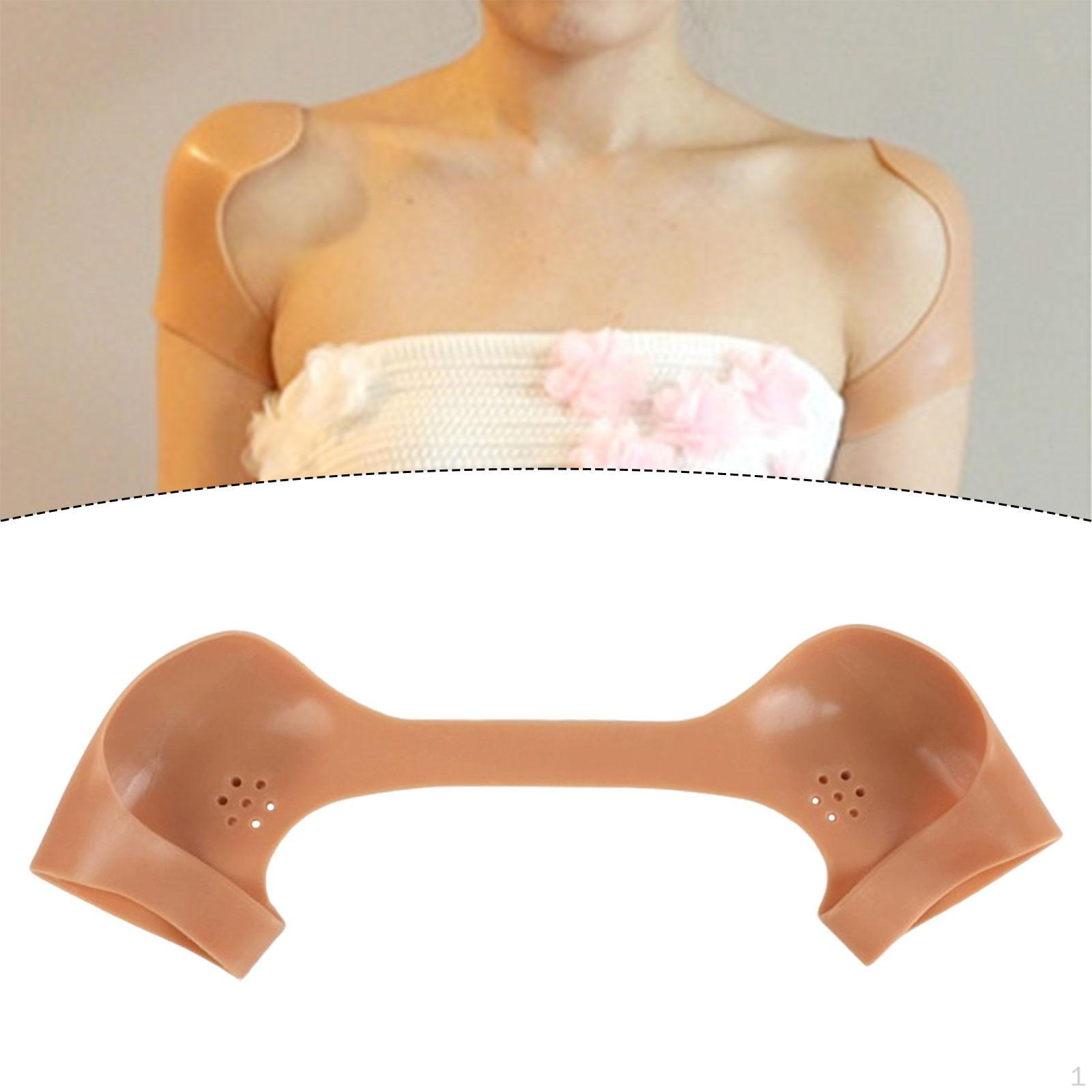 

Плечевые накладки из , Удобные, для костюмов женских и мужских, Рок, Ролевые игры L_Deep Skin Color