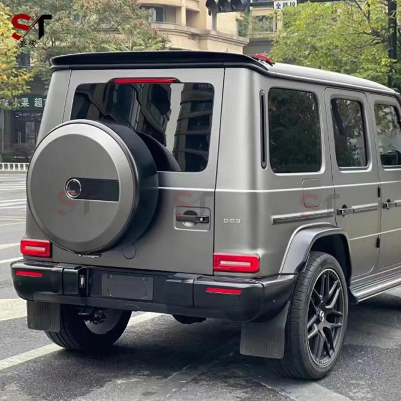 Mercedes G-Class Carbon Fiber Rear Roof Spoiler, M-Style (W463/W464 G63/G550)